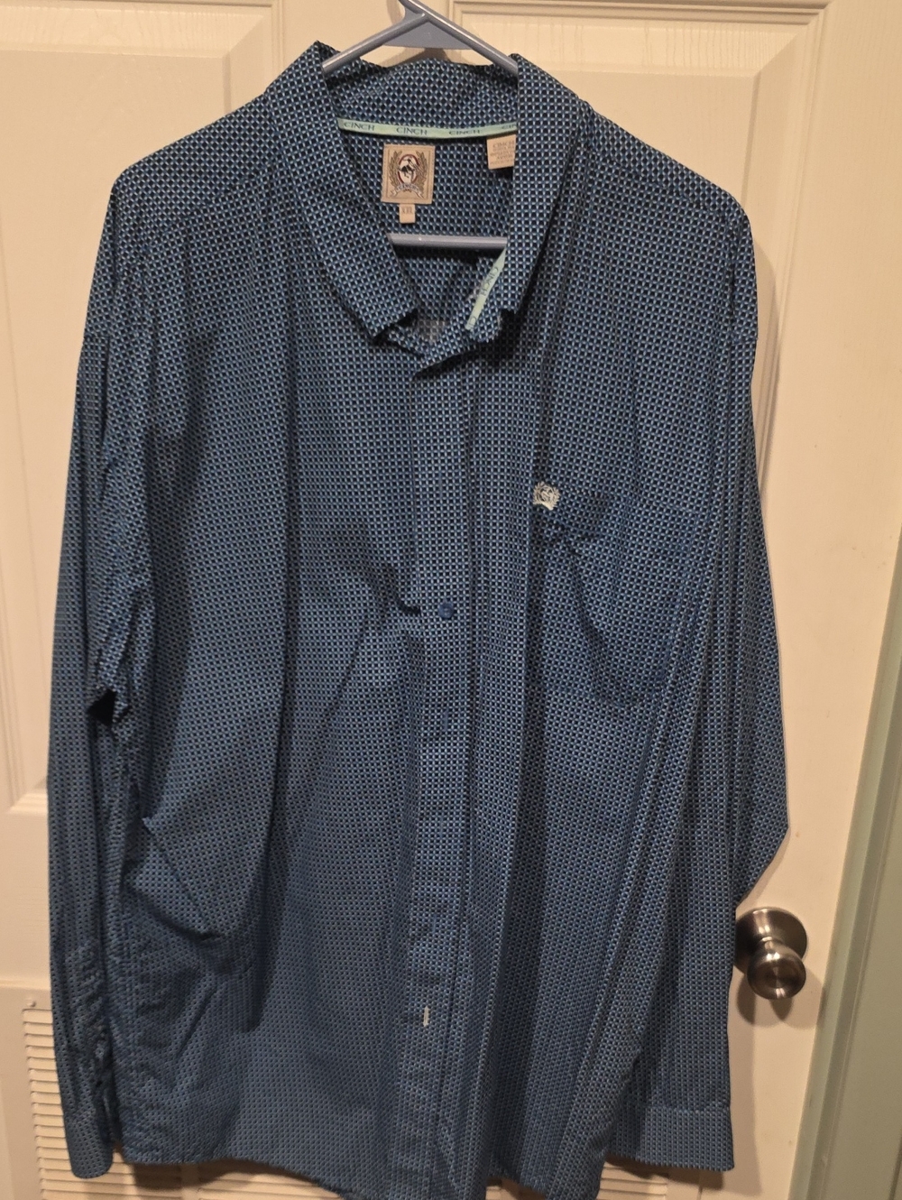 Men Button Up Since Shirt